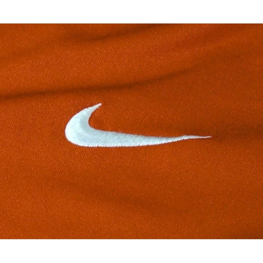 Nike Mens Clemson Tigers Dri-FIT Short Sleeve Polo Shirt Large Orange Solid - Picture 6 of 12